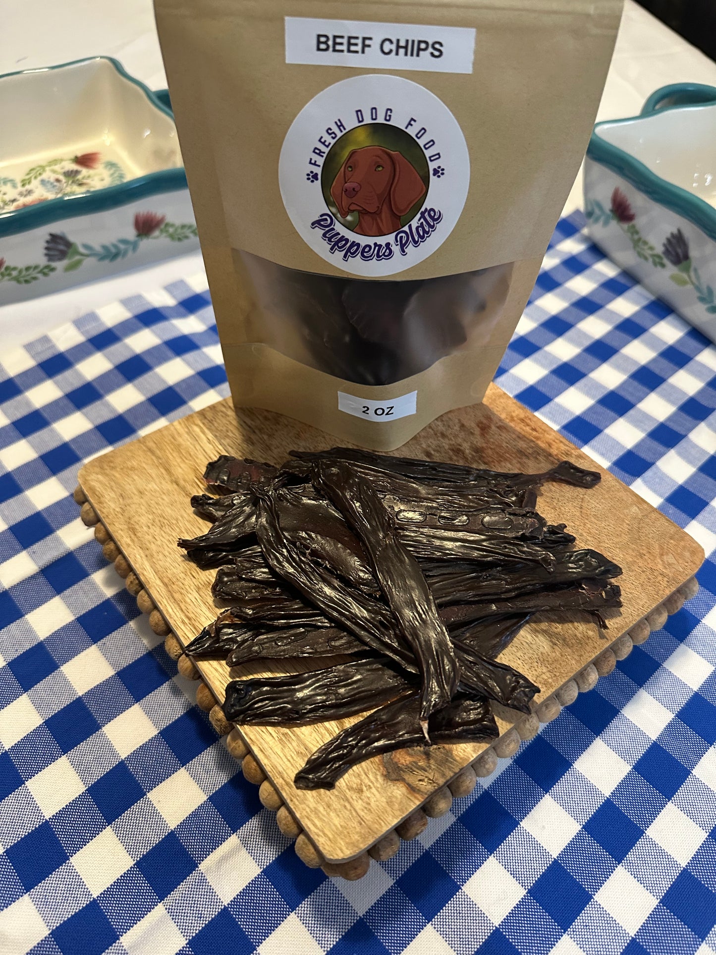 Dehydrated Beef Liver Chips (2 oz)