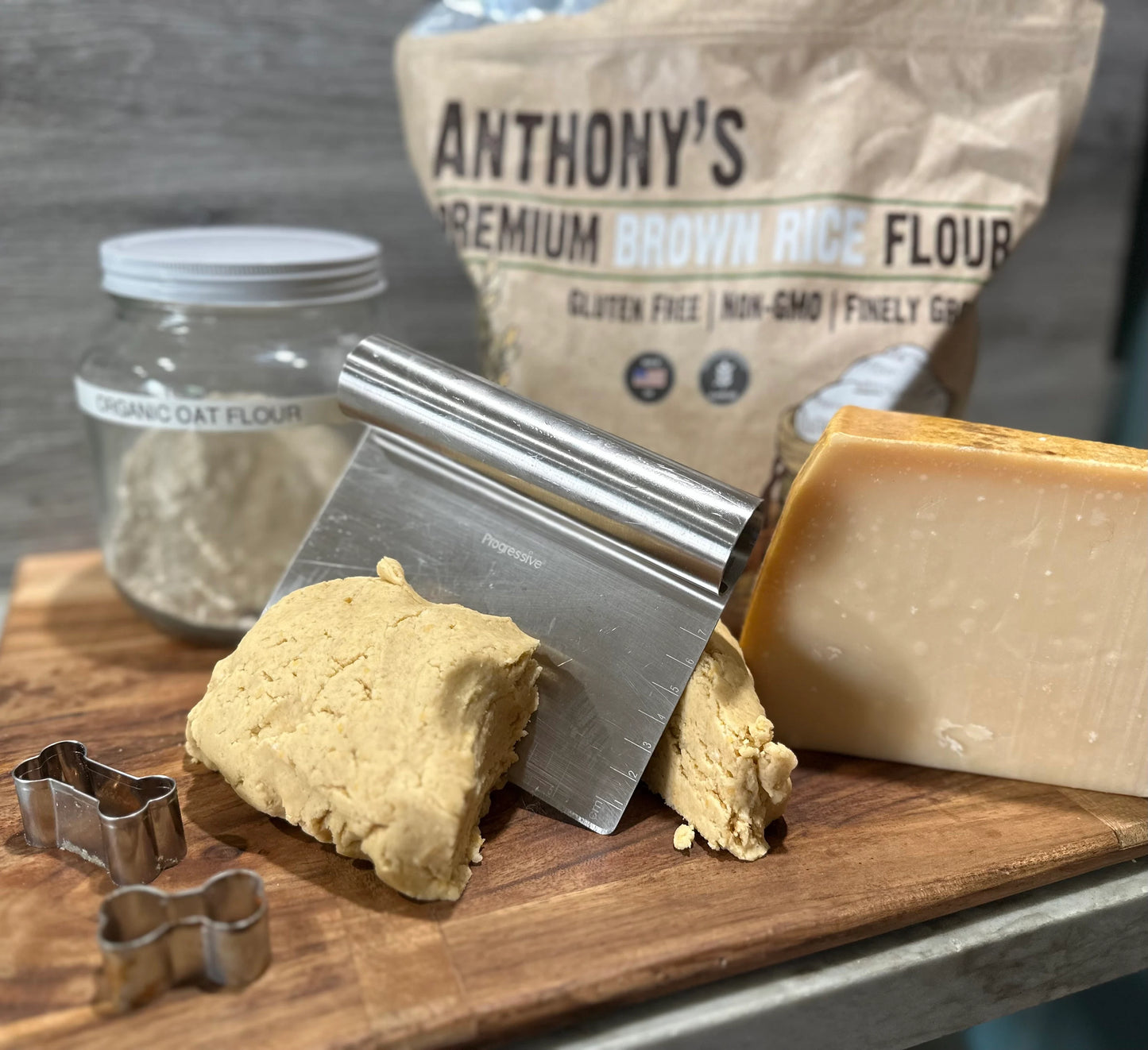 Artesian Parmesan and Cheddar Cheese Dog Treats